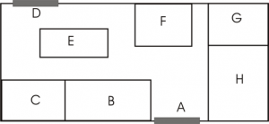 stock room floor plan
